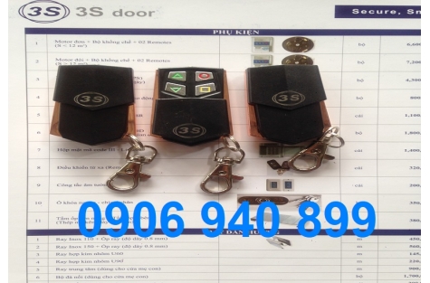 Làm Thêm Tay Điều Khiển Cửa Cuốn Các Loại Mitadoor, Austdoor, 3S Door