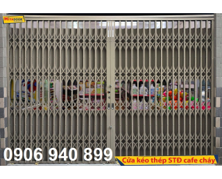 Cửa Kéo Thép Mitadoor U dầy 1.8 Ly