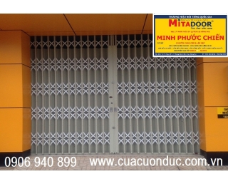 Cửa Kéo Thép Mitadoor u dầy 1.0 ly